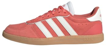 adidas Damen BREAKNET Sleek Shoes, preloved Scarlet/core White/FTWR White, 42 EU