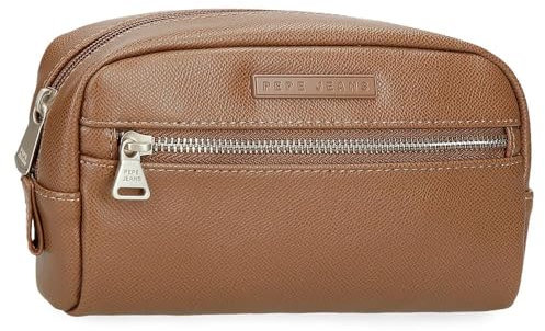 Pepe Jeans Elia Beauty case taglia unica, marrone, Taglia unica, Trousse