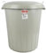 LAVV HOUSEWARES LTD Large Plastic Outdoor Garden Waste Rubbish Dust Bin with Locking Lid (50L)