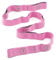 Yoga Stretch Gurt mit 11 Schleifen, Yoga Gurt, Yoga Band, Yogagurt, Tragbar Yogaband Stretching Band übungsband für Pilates, Fitness, Ballett, Rosa 1 Stück