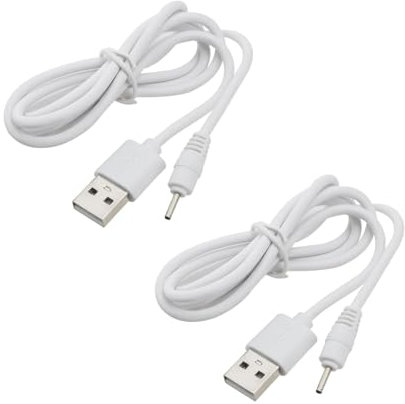 Panlouting 2 Pack | Cable de Carga USB 2,0mm para Lápiz Optico Lápiz de Tableta, para Huion P80 / PE330 / PF150 Graphic Pen Barrel/GAOMON PD1560 / UGEE M708 2150