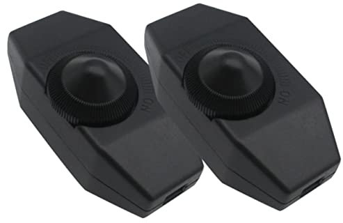 ORFOFE LED Dimmer Drehregler Ersatz LED Dimmer Knopf Für Dimmbare Lampen Und LED Streifen 220V