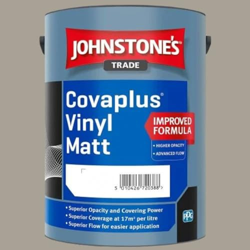 JOHNSTONES COVAPLUS MATT TOASTED BEIGE 5L