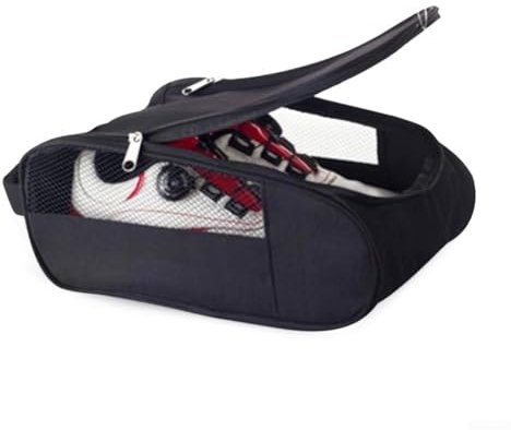 Oxford-Tuch für Golfschuhe, sicher für Reisen, schützt vor Wasser- und Staubschäden, Schwarz