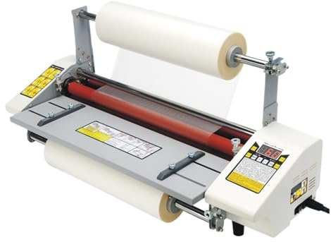 VChics Laminiergerät, A2 Heißrollen-Laminiermaschine Vierwalzen-Laminiergerät Laminator High-End-Thermolaminator mit Geschwindigkeitsregelung Für Homeoffice und Schule