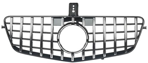 Front Kühlergrille Kühlergrill Schwarzer Und Verchromter Limousinengrill Für Mercedes Für Benz Für E-Klasse Für AMG GT W212 Grille 2009 2010 2012 2013 Zubehör