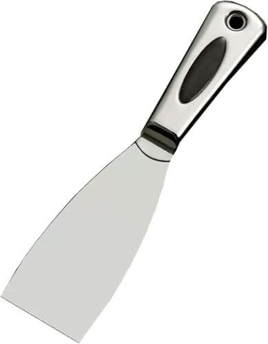 Flexible Stainless Steel Wall Scraper Filling Knife, Putty Drywall Joint Knife, 6 Inch for Wallpaper and Filler Applications