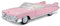 Maisto Cadillac Eldorado Biarritz Cabrio ´59, Modellauto mit Federung, Maßstab 1:18, Türen und Motorhaube beweglich, Fertigmodell, lenkbar, 24 cm, pink (536813)