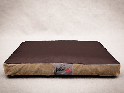 DOGGY Hundematratze Folk Standard XL 110x90 Kodura/Cord Farbe 7 Dunkelbraun Hundebett