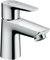 hansgrohe Wasserhahn Talis E (Armatur mit Auslauf Höhe 80mm und Zugstangen-Ablaufgarnitur) Chrom