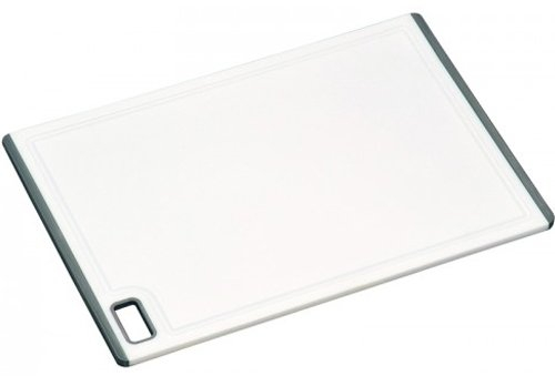 Kesper 30890 Schneidebrett klein aus Kunststoff, braun, 30 x 20 x 0.9 cm