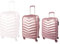 ABISTAB Verage Hartschalenkoffer Seagull 2er Koffer-Set S+M (55-66 cm) 4 Räder Dazzling Rose Limited Edition TSA-Schloss, 2 teilig Hartschale-Reisekoffer mit Handgepäck Trolley, erweiterbar