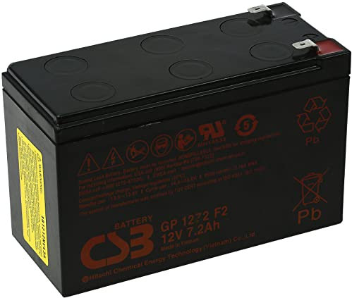 CSB Standby Bleiakku passend für APC Back-UPS Pro BP500UC 12V 7,2Ah, 12V, Lead-Acid
