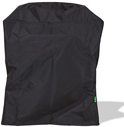 Mehr Garten Grillabdeckung wetterfest rechteckig, 76x66x109 cm, schwarz, Oxford 600D Gewebe, Gasgrill Abdeckung wasserdicht und UV-beständig, Grill Abdeckhaube