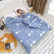 FANSU Couvre Lit Matelassé Réversible Dessus de Lit Couverture Climatisation Couette Parure de Lit Canapé l'Air Conditionné Imprimé Courtepointe (l'éléphant,200x220cm)