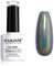 RARJSM Holographic Nail Polish Black Nail Polish Soak Off Nail Gel Collection Nail Lamp Required for Nail Art Design 1 Pack 0.25 Fl.oz RAR72