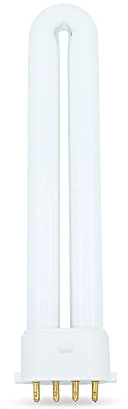 lumenivo Replacement for Coleman Lantern Bulb Kandolite 96500 9W CFL Light Bulb for Lantern Light Bulb Replacement - T4-CR1 82 Bulb Shape - 2G7 4 Pin Base - 1 Pack