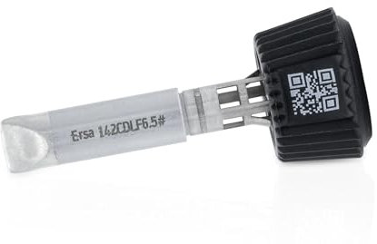 ERSA ERSADUR 142CDLF65 meißelförmig 6,5mm für i-Tool TRACE & i-Tool MK2 / i-CON Trace IoT-Lötstation & i-Con Lötstationen der MK2 Serie – mit patentierter Beschichtung
