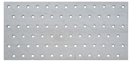 Alberts 353445 Lochplatte | sendzimirverzinkt | 260 x 120 mm