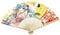 ABYSTYLE Hatsune Miku Mike and Kagamine Twins Kimono Folding Handheld Rave Fan Anime Manga Cosplay Props Accessories Merch Fans