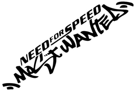 G011 30x6CM Spaß Weiß Need for Speed ​​Scratch Auto Auto Windschutzscheibe Aufkleber Vinyl Aufkleber Fenster Auto Tür Auto Zubehör (Color : G011 Black, Size : 30x6CM)