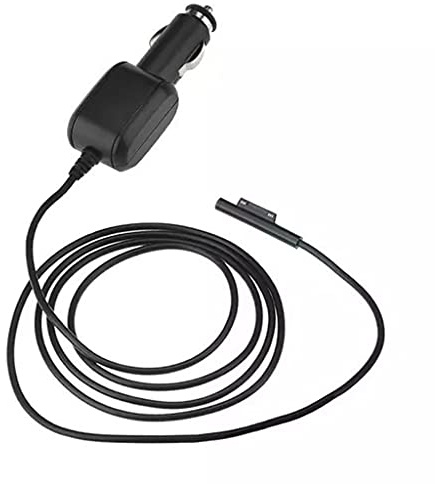 BYUTFA Protable Surface Kfz-Ladegerät für 15 V 3 A Netzteilführungskabel Power Charger Adapter für Surface Pro 7/6/5/4/3
