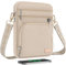 MoKo 9-11 Inch Tablet Sleeve Bag, Fits 11 inch iPad Air M3, iPad A16 2025, Pro 11 M4, iPad 10/9/8/7th, Tab S8/S9 11, Multifunctional Bag with Shoulder and Headphone Port, Sand