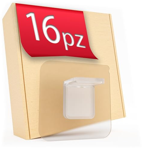 DEKAZIA® 16pc Supports d'Étagères Autocollants | Support Etagere, Support Étagère, Support D'étagère, Support Etagere Adhesif, Support Etagere Armoire, Fixation Etagere Murale