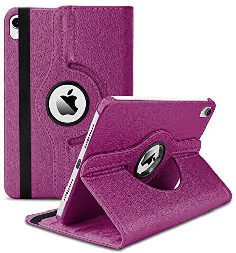 MOBISTAR Étui rotatif pour iPad Air 13 M2 (2024), rotation à 360 degrés, fonction veille/réveil automatique, modèle A2898/A2899/A2900 (violet)
