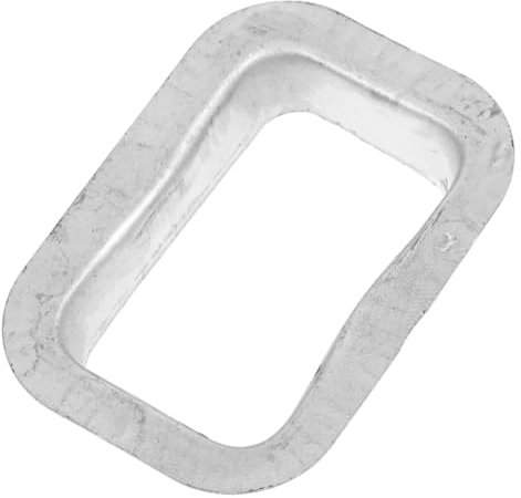 DOITOOL Regenrinnenablauf Adapter aus Aluminiumlegierung Silber Leicht zu Reinigen Passend für Viele Dachrinnensysteme für Außenbereich und Fallrohr