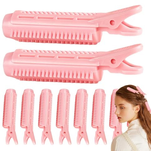 10 Pinzas Pinzas Rizador De Cabello De Volumen, Pinzas Voluminizadoras Pelo, Rulos Para El Cabello Sin Calor, Pinzas Para Dar Volumen Al Cabello Natural Y Esponjoso, Rizador De Volumen Para El Cabello
