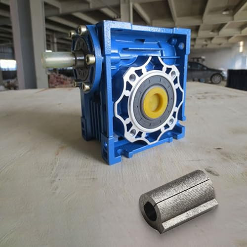 Per riduttore a vite senza fine compatibile RV030 adattatore manicotto albero per 6 alberi motore da 35 mm o 8 mm (6,35 mm)