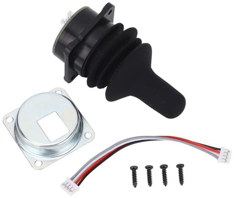 Garosa Hall Elektrischer Joystick, 360-Grad-Drehung, Universelle Steuerwippe mit Stabiler Konstruktion für den DC5V-Betrieb der Mobilen Plattform von Game Console Walker
