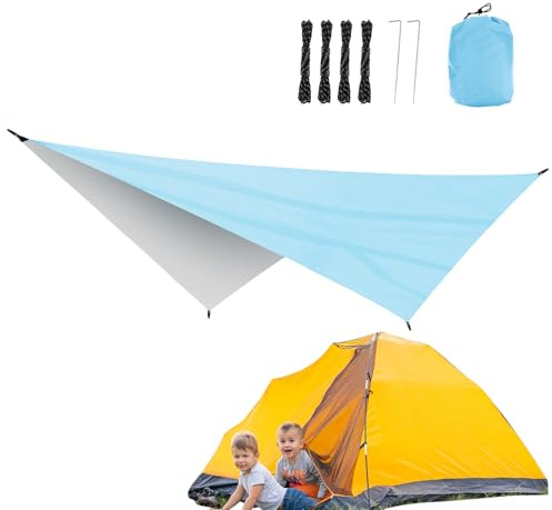 Abri Solaire Tente de Plage,Protection Solaire Abri Store - Toile de Protection Imperméable,pour Jardin Terrasse Cour Arrière Plage Camping Pique-Nique Sorties Familiales Balcon Pergola