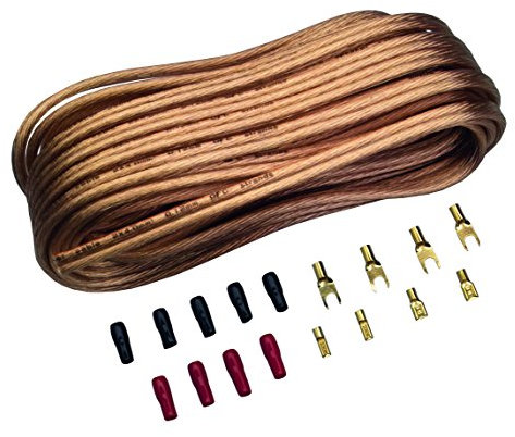 Sinuslive 2x 4,0mm² Lautsprecherkabel 10m mit Anschluss-Stecker