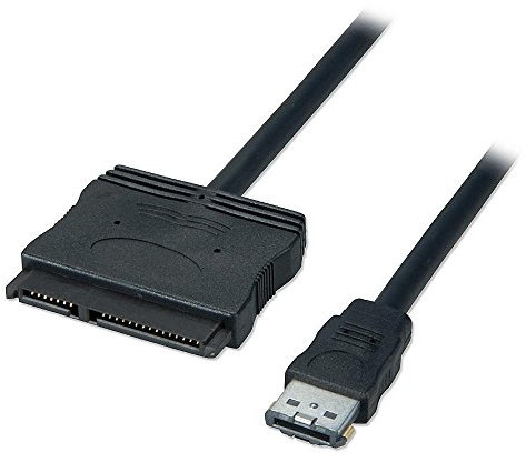 LINDY 1 m Externe eSATAp Kabel (5 V/12 V)