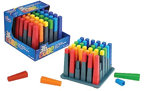 ThinkFun - 36 Cube Puzzle - Die ultimative Herausforderung - Denkspiel - Herausfordernde Knobelaufgabe - Spaß für Kinder & Erwachsene - Farben Sudoku - HCM Kinzel