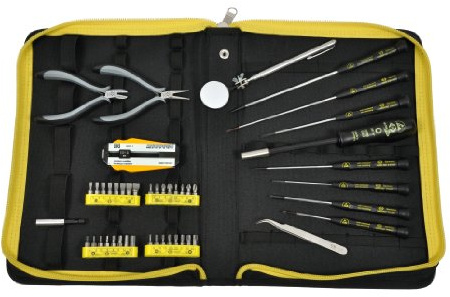 C.K T5956 Werkzeugsatz für Techniker, 47-teilig