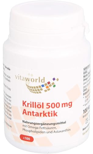 Krillöl 500 mg Antarktik Kapseln