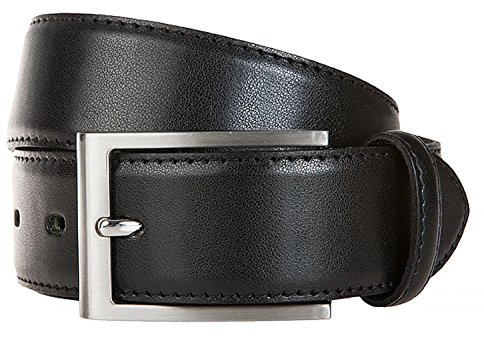LLOYD Leder Gürtel 35 mm -kürzbar 05-Black BW-95