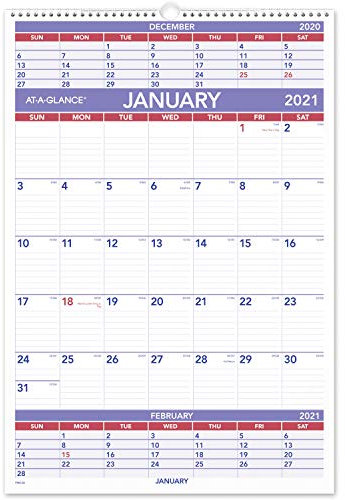 Einen Blick 3-Monats-Wandkalender (aagpm628)