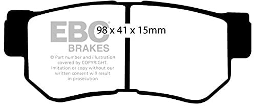 EBC Brakes DP41392R Yellow stuff Brake Pads