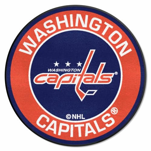FANMATS 18890 NHL Washington Capitals Roundel Matte, 68,6 cm Durchmesser