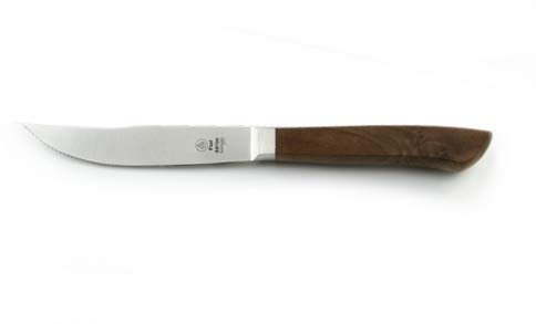 Paul Adrian Solingen Steakmesser 1tlg. Steak Messer Gabel Grillbesteck Pizzabesteck Set Walnuss
