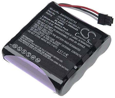 vhbw Batterie remplace Soundcast 2-540-003-01, OCJLB pour Haut-parleurs Enceintes (3400mAh, 14.4V, Li-ION)
