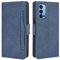 HualuBro Cover per Oppo Reno 4 PRO 5G, Flip Cover a Libro in Premium PU Pelle Magnetica Antiurto Case Portafoglio Custodia per Oppo Reno 4 PRO 5G Cover - Blu