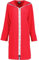 Cawö Home Bademäntel Damen Reißverschluss mit Kapuze Sea Salt Sand 3101 rot - 203 S
