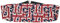 Kummerbund mit Union Jack