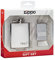 Zippo Feuerzeug & Flask Geschenkset, Silber