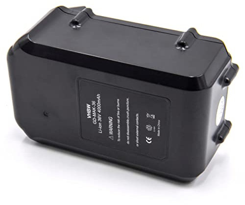 vhbw 1x Akku Ersatz für Makita 194873-2, 194874-0, BL3626, 195410-5, BL3622A für Werkzeug (4000 mAh, Li-Ion, 36 V)